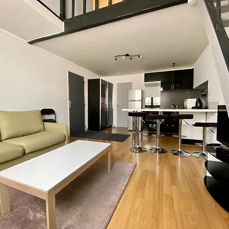 Elegant T2 Avec Mezzanine, Quartier Au Calme Lejlighed La Rochelle (Charente-Maritime)